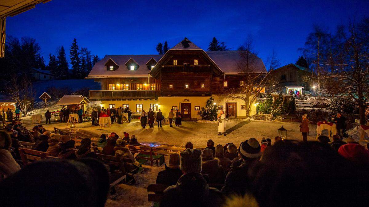 Das Brandluckner Huab'n Theater bringt die Herbergssuche auf die Bühne