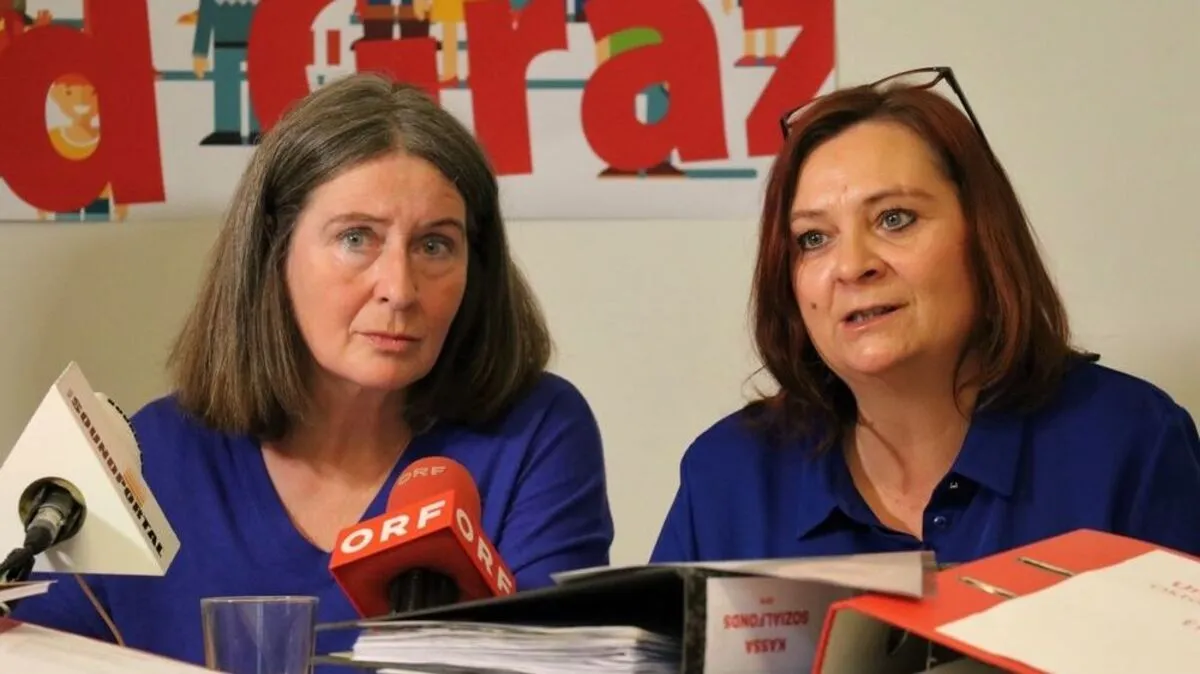 Stadträtin Elke Kahr und Klubobfrau Claudia Klimt-Weithaler