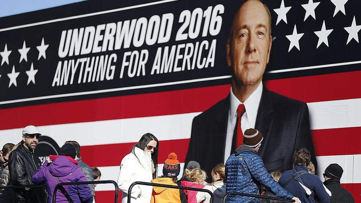 Frank Underwood (Kevin Spacey) kämpft um seine Wiederwahl 