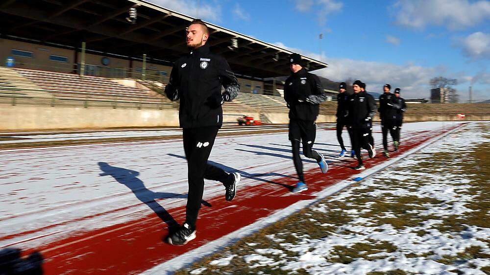 Sturm Graz startete im Stadion Eggenberg mit dem Training