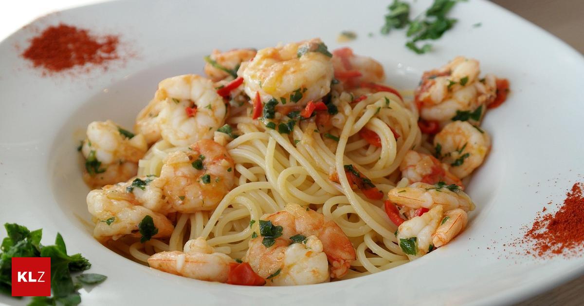 Rezept: Bärlauchnudeln mit Garnelen