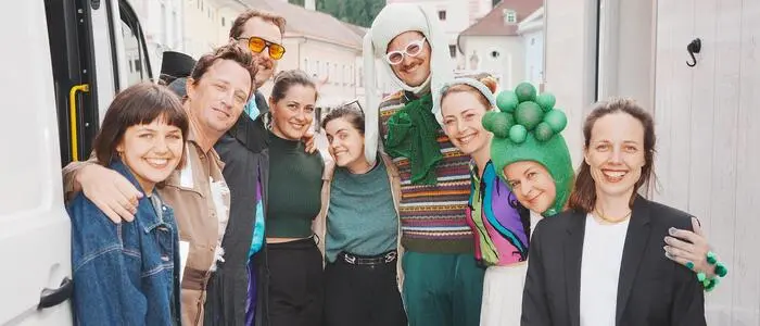 Das Ensemble des Theaterwagens Porcia feierte in Gmünd Kärntenpremiere