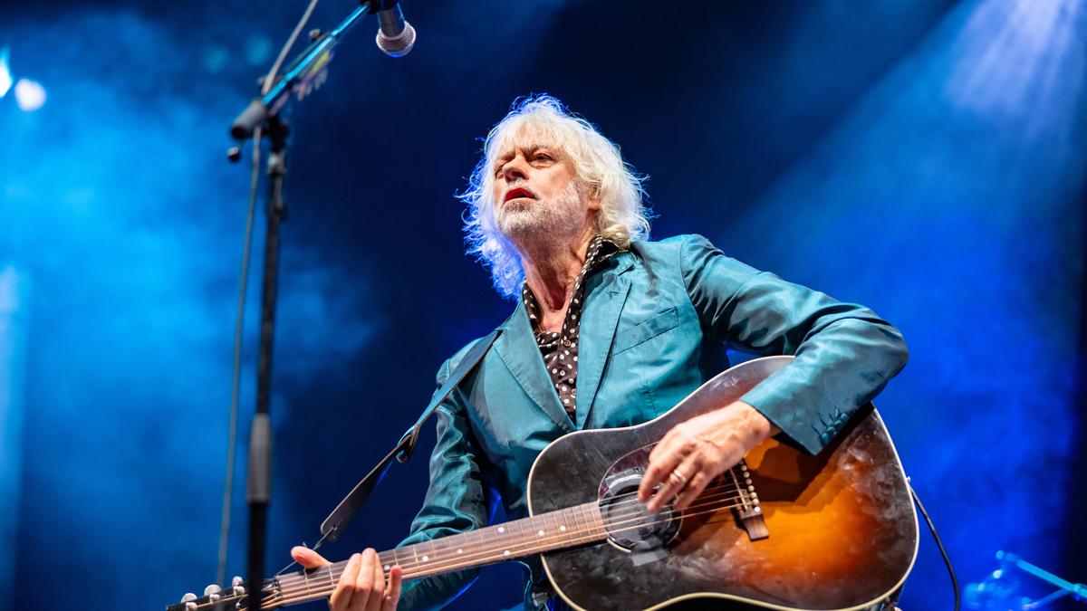 Bob Geldof beim Maanefestivalen im Juli 2024 in Norwegen