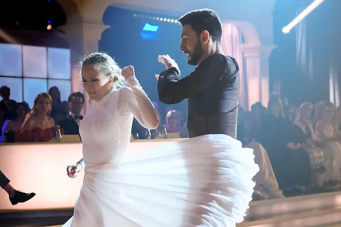 Danach gab es Tränen: Missy May & Dimitar Stefanin bei ihrem "Magic Moment"