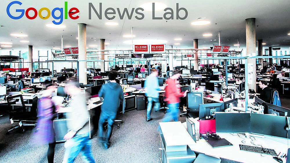 Die Kleine Zeitung sucht gemeinsam mit Google einen Stipendiaten