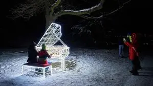 Der Lichterzauber auf der Mariazeller Bürgeralpe wird bis 8. Februar verlängert