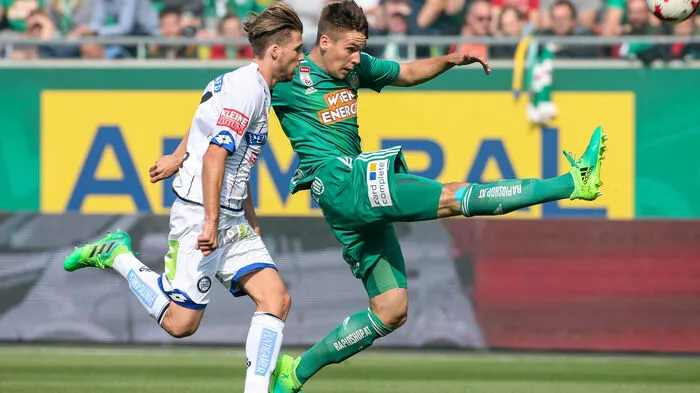 Sturm Graz bot in Hütteldorf eine ansprechende Leistung - auch Philipp Zulechner präsentierte sich abermals stark in Form.