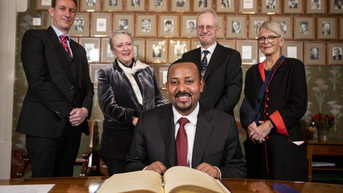 Äthiopiens Ministerpräsident Abiy Ahmed erhält am Dienstag in Oslo den Friedensnobelpreis