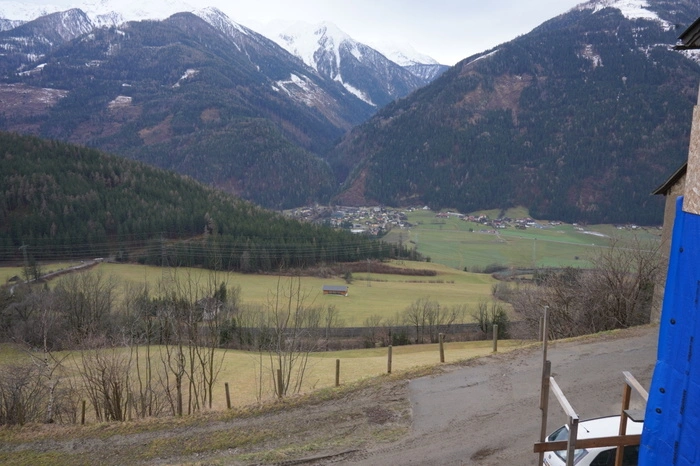 Ein Blick nach Penk im Mölltal
