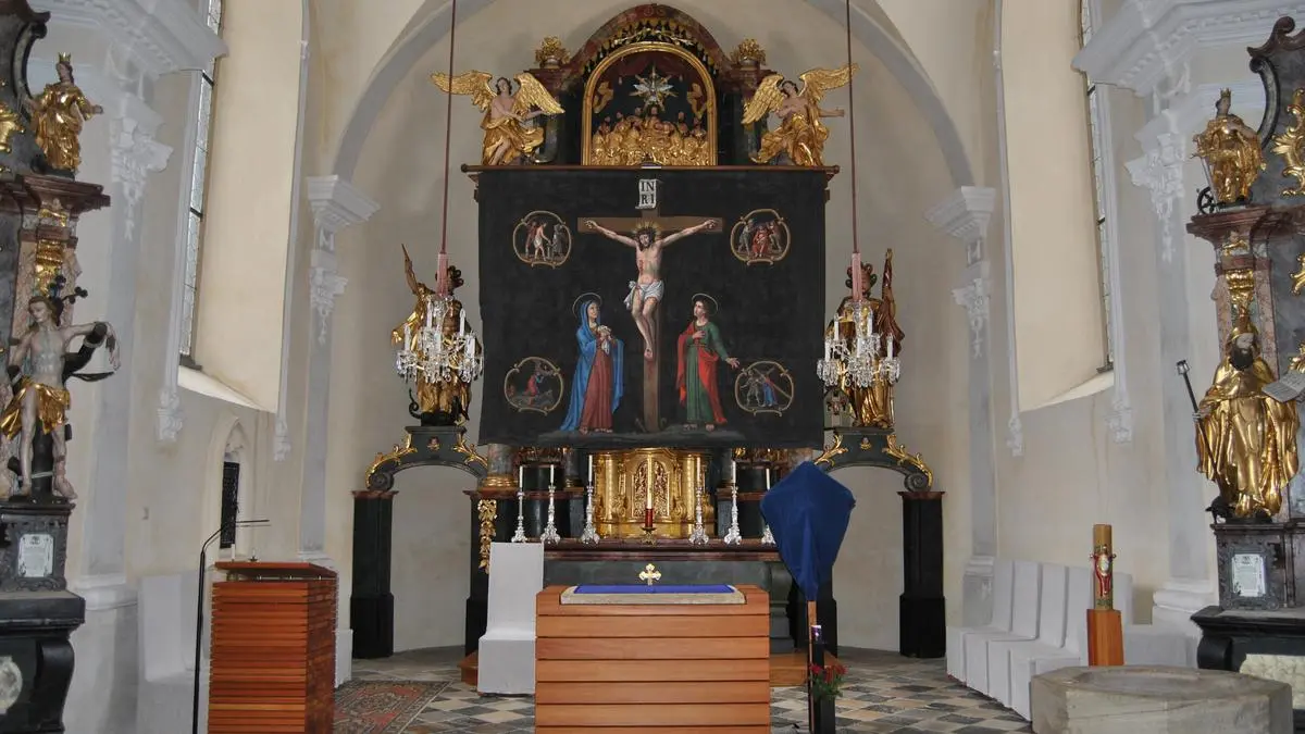 Das Diexer Fastentuch soll restauriert werden 