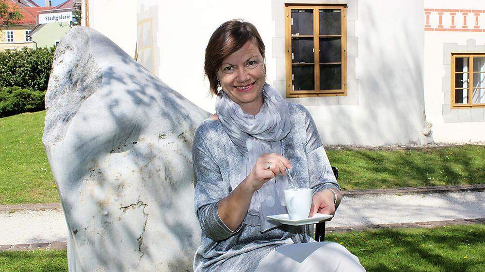 Präsidentin Oberdünhofer hofft bei der morgigen Veranstaltung auf viele „Kaffeegenießer“