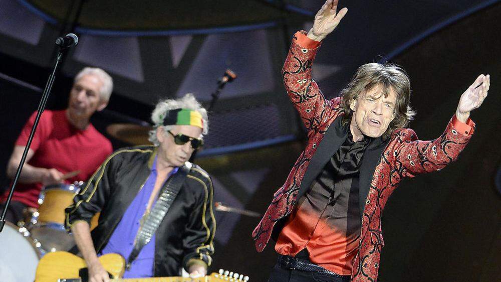 Mick Jagger und seine Bandmitglieder waren wieder einmal im Studio