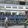 Mit dem Rad zur S-Bahn, egal, wie das Wetter ist: Der Bahnhof in Winterthur beherbergt Hunderte Fahrräder