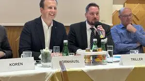 Gesundheitslandesrat Karlheinz Kornhäusl (ÖVP) und FPÖ-Klubchef Marco Triller wollen der KPÖ den Wind aus den Segeln nehmen
