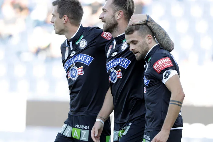 Deni Alar, Peter Zulj und Philipp Huspek (Sturm)