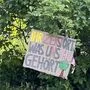 In der Nachbarschaft regt sich Protest