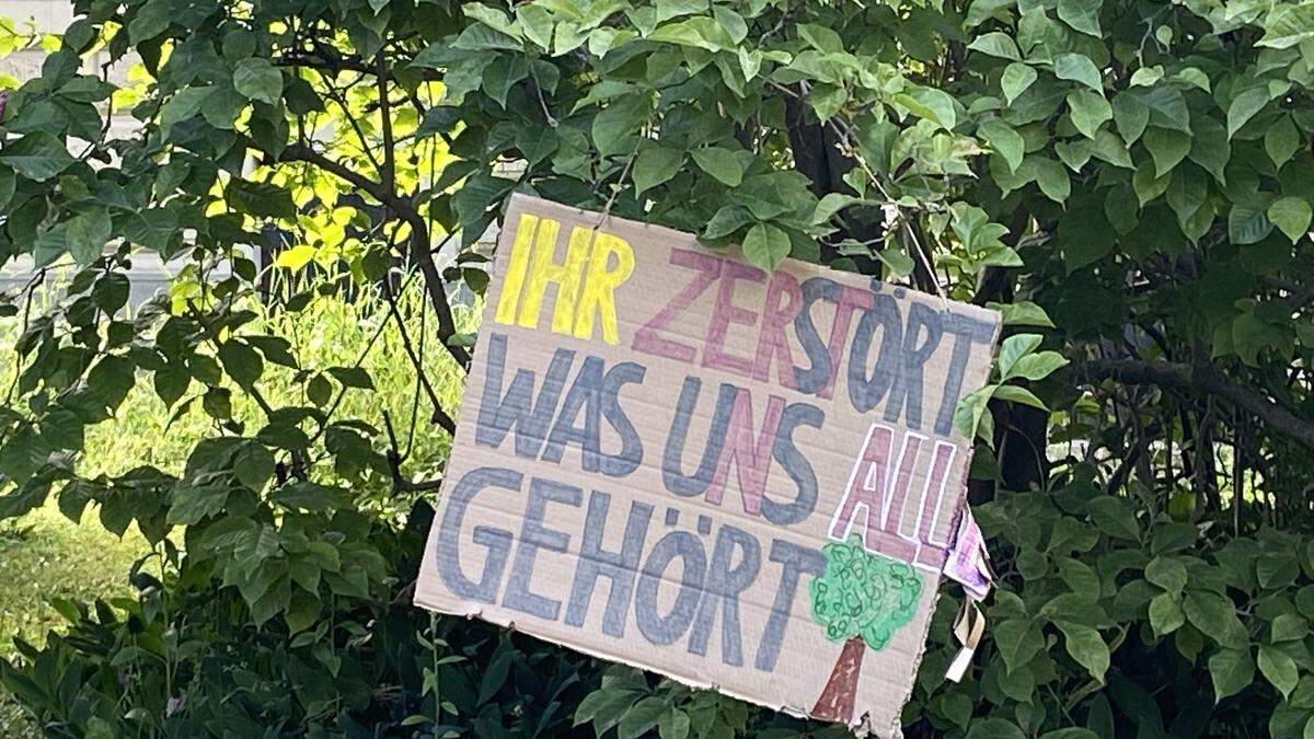 In der Nachbarschaft regt sich Protest