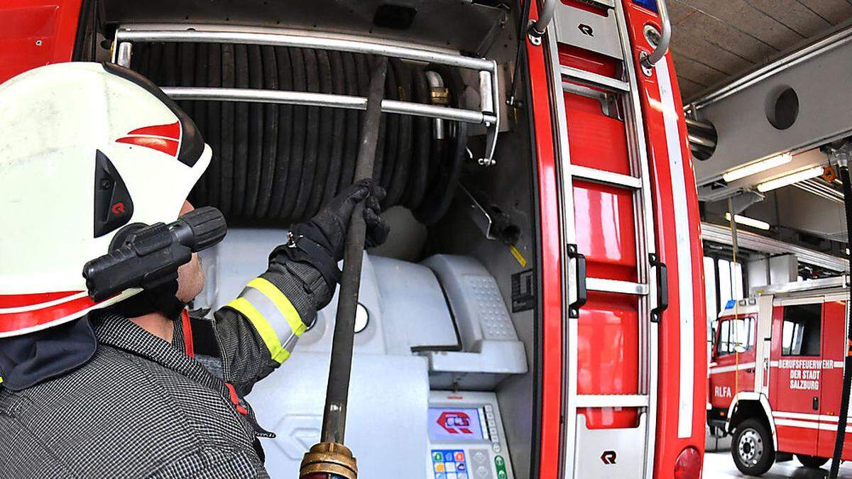 Die Feuerwehr konnte den Brand rasch löschen