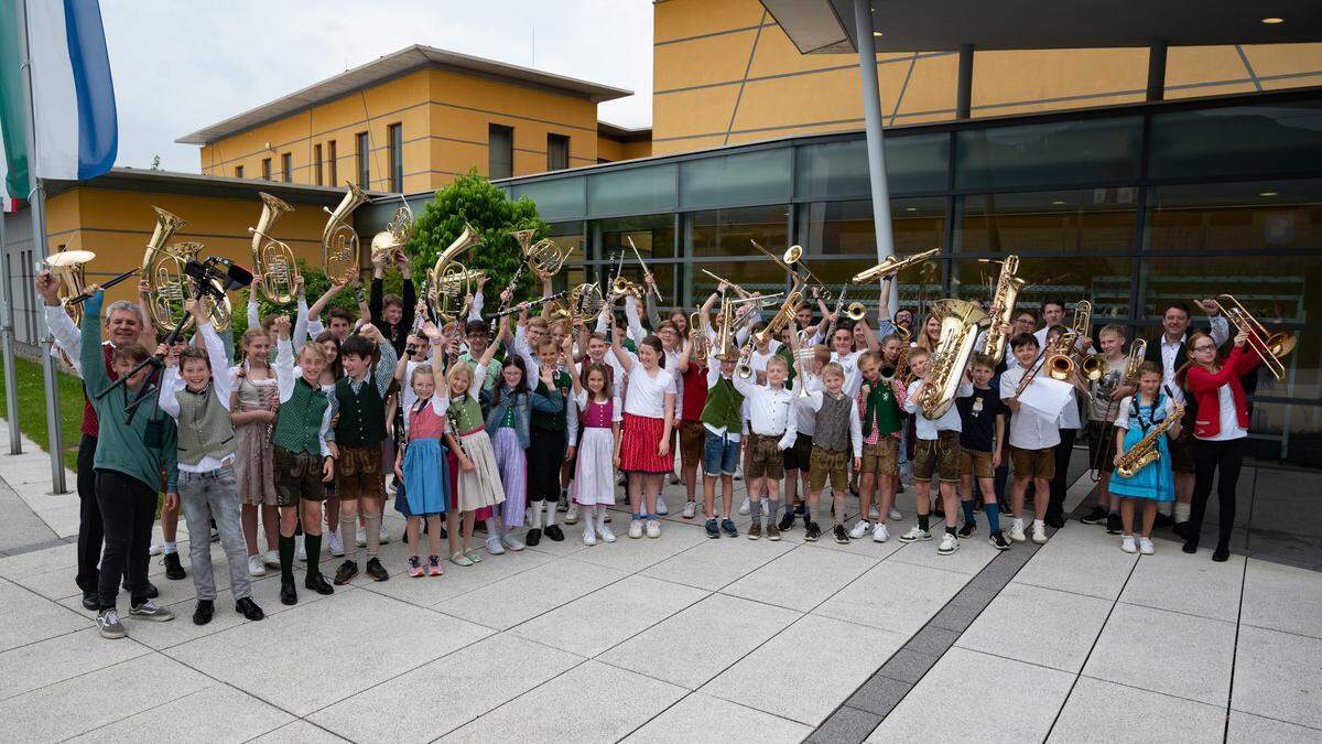 Das Schulorchester der Erzherzog Johann Musikschule tritt beim Jugendblasorchester-Bundeswettbewerb an | Schulorchester Erzherzog Johann Musikschule Wies