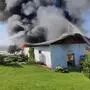 Am Dienstag kam es in Etzersdorf zu einem verheerenden Brand