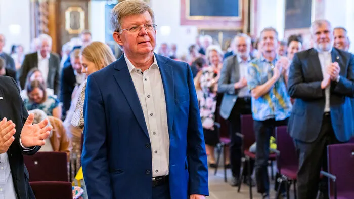 Caritas-Direktor Herbert Beiglböck bei der Präsentation des Wirkungsbericht 2021 im Grazer Minoritensaal