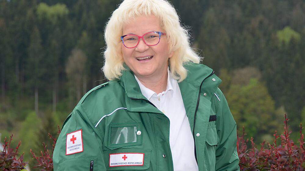 Gisela Fercher koordiniert das Kriseninterventionsteam des Roten Kreuzes Hermagor