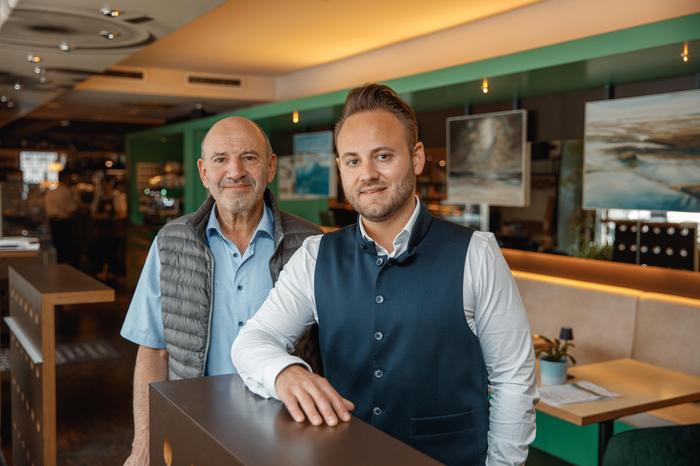 Hannes Friessnegg (rechts) und Vater Franz Friessnegg