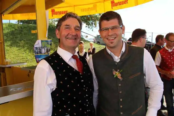 Auch Landesrat Martin Gruber (rechts) ließ sich einen Besuch nicht nehmen.