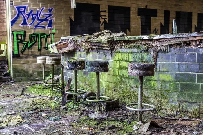 Aus dem Buch "Lost Places in Kroatien": eine Aufnahme aus der stillgelegten "politischen Schule" in Kumrovec