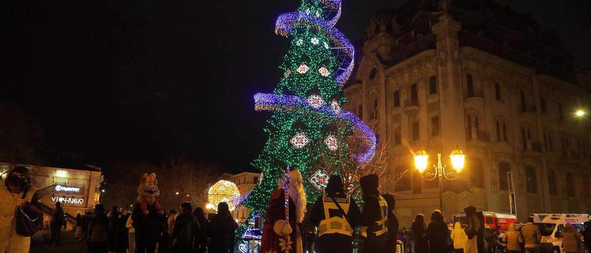 Christbaum in Odessa | Weihnachten im Krieg: Christbaum in Odessa