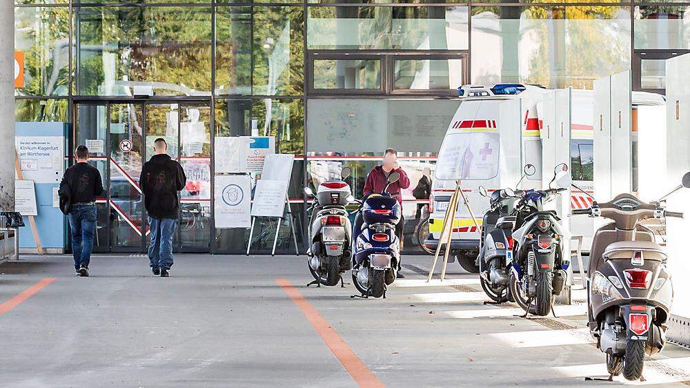 Die Zutrittsregeln für Besucher wurden am Klinikum Klagenfurt weiter verschärft