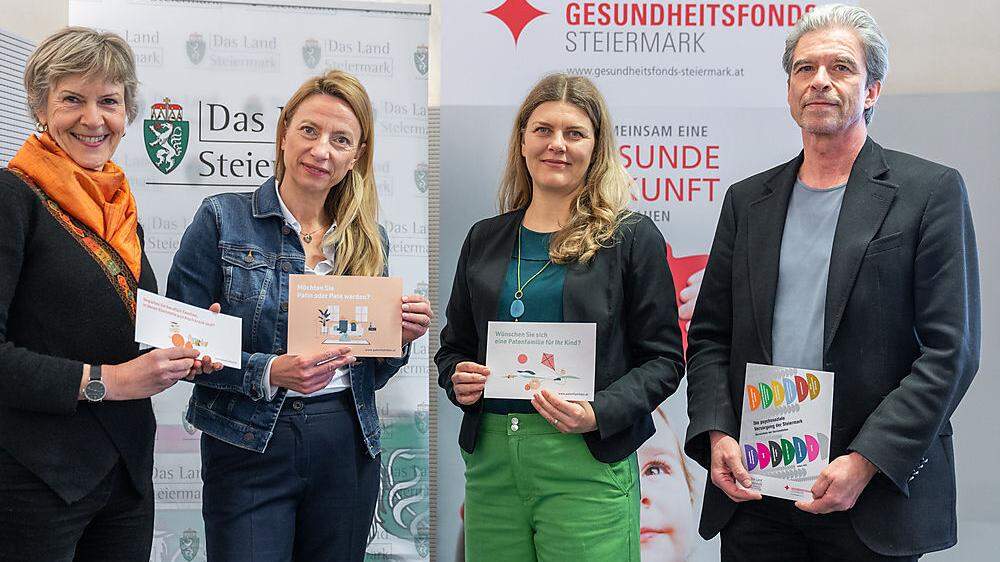 Susanna Krainz, Juliane Bogner-Strauß, Alima Matko und Leo Payr