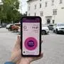 In der Kurzparkzone beim Schloss Porcia ist die EasyPark-App ebenfalls anwendbar