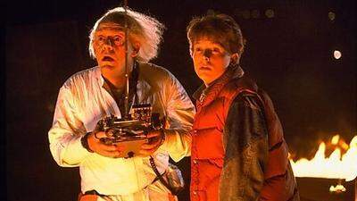 Unternehmungslustig: Marty (Michael J. Fox) und Doc Brown (Christopher Lloyd)