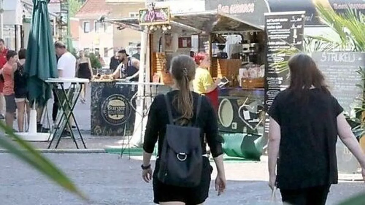 2020 gab es einen Street Food Market in St. Veit 