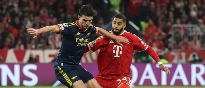 Declan Rice im Duell mit Ismael Saibari