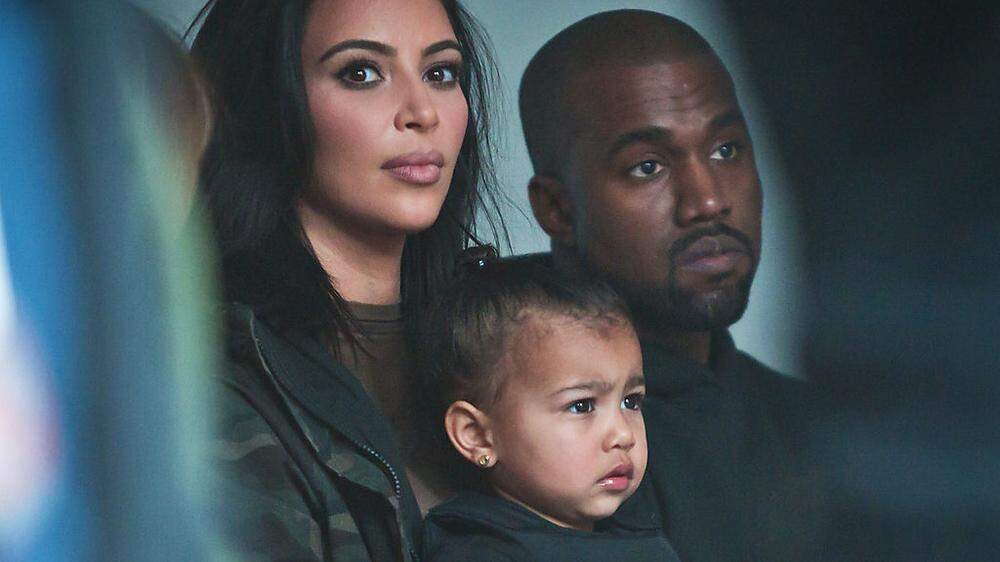 Kim Kardashian, Töchterchen North und Kanye West