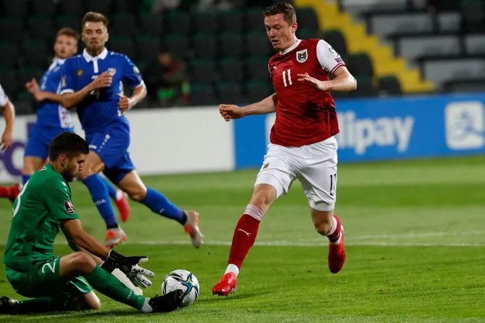Michael Gregoritsch: 2 Der Grazer war die große Überraschung in der Startelf. In seinem 30. Länderspiel wirkte der Stürmer wie ein echter Fremdkörper. Er wurde in der 62. Minute durch Kara ersetzt.