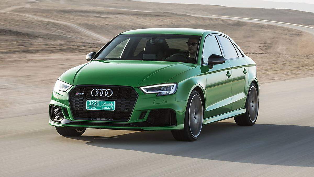 Sport und Musik. Der neue Audi RS 3 lässt es mit 400 PS krachen