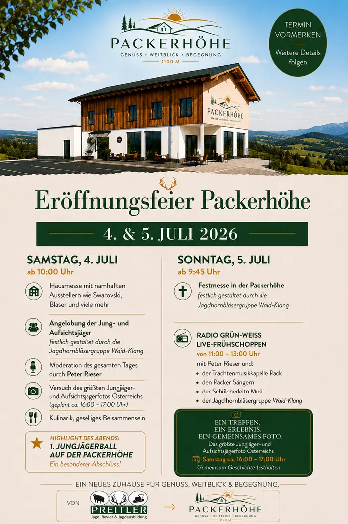 Die offizielle Eröffnung des Gastro-Bereichs
