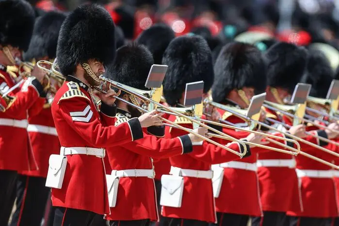 Mitglieder der Grenadier Guards 