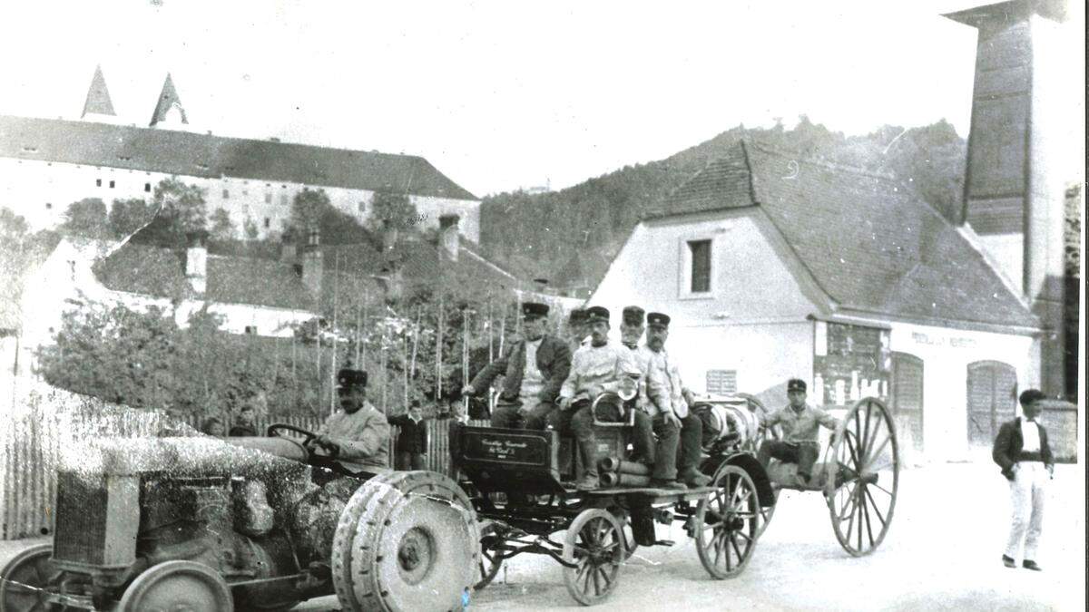 Historischer Rückblick: Die FF St. Paul wurde 1872, unter der Leitung von Kommandant Johann Poppmeier gegründet