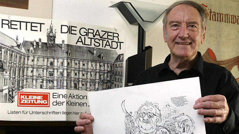 Max Mayr rettet als Chef vom Dienst die Grazer Altstadt - gemeinsam mit unzähligen Lesern