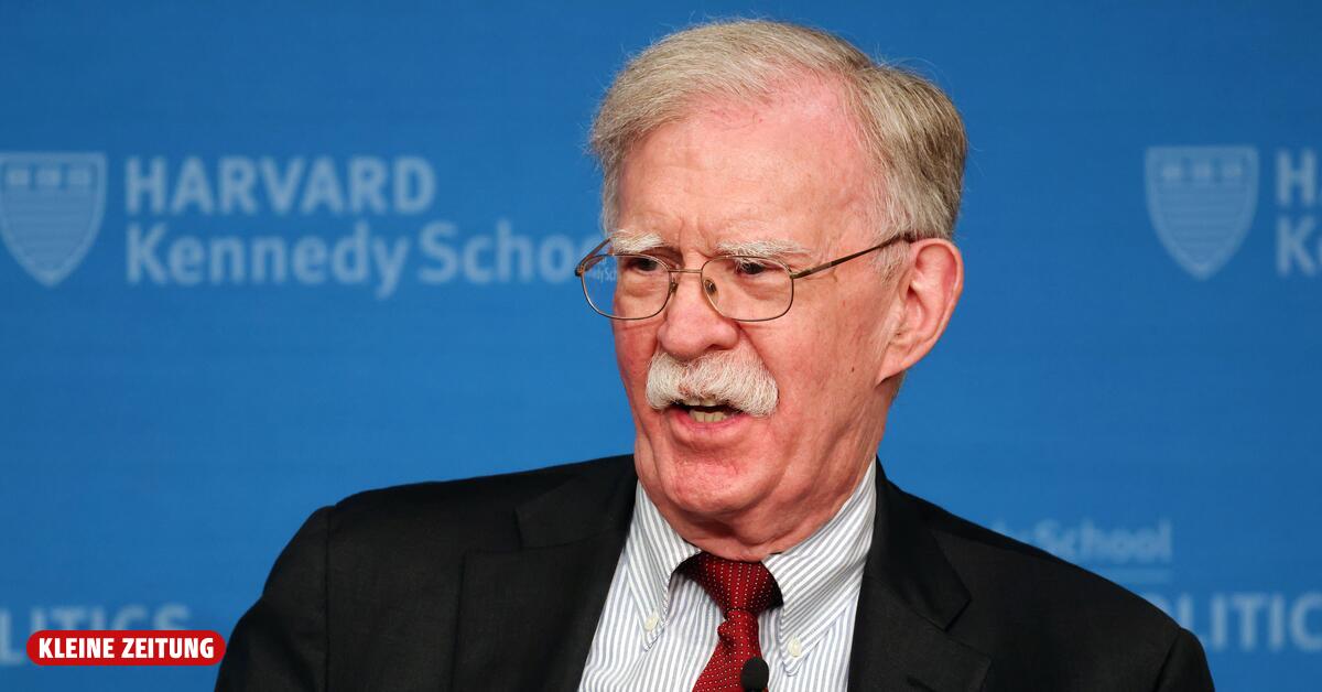 Trumps ehemaliger Sicherheitsberater John Bolton wurde angeklagt