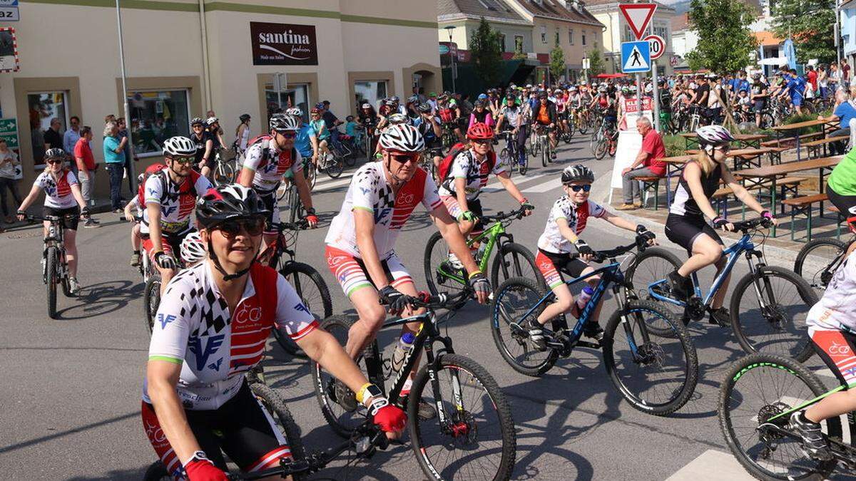 Heuer soll die 1000er-Marke beim Köflacher Radfahrtag geknackt werden