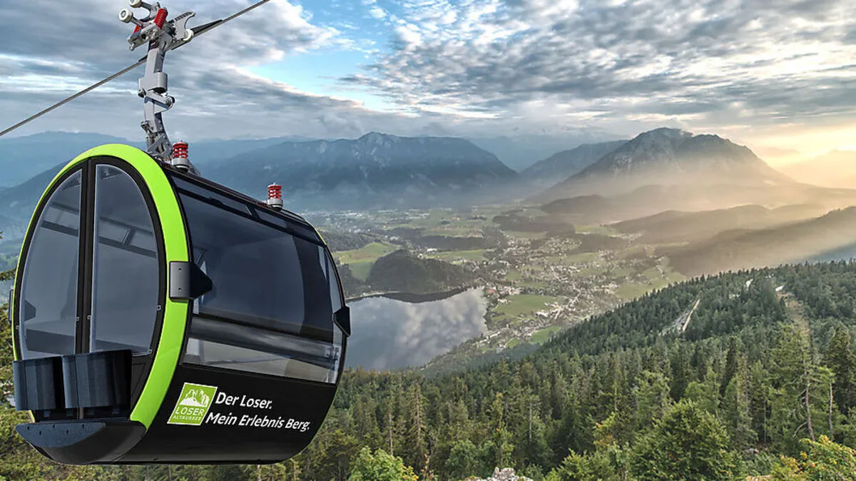 Die Gondelbahn auf den Loser ist laut Wirtschaftstreibende für die Region "indiskutabel"