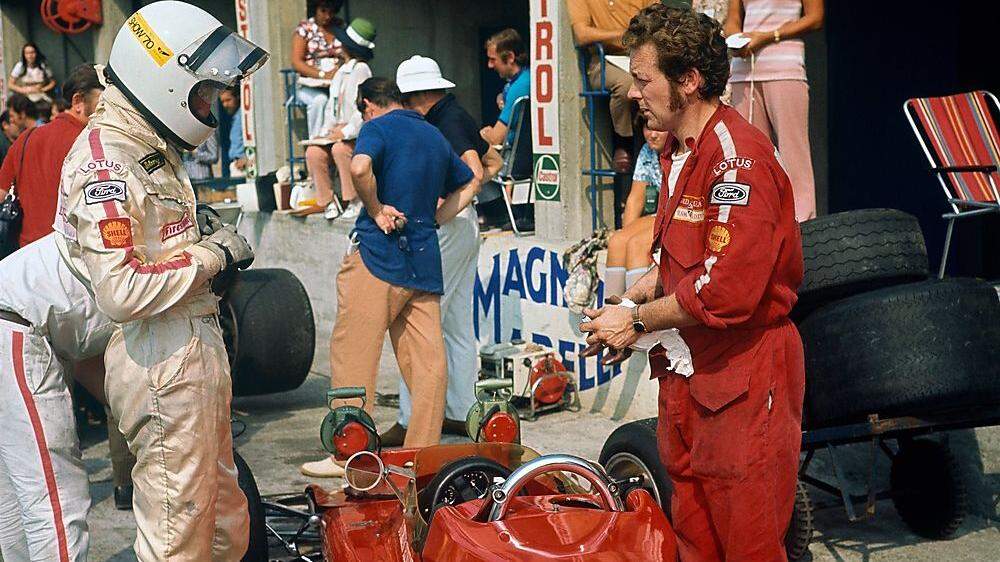 Jochen Rindt macht sich bereit