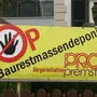 Protest gegen die Deponie