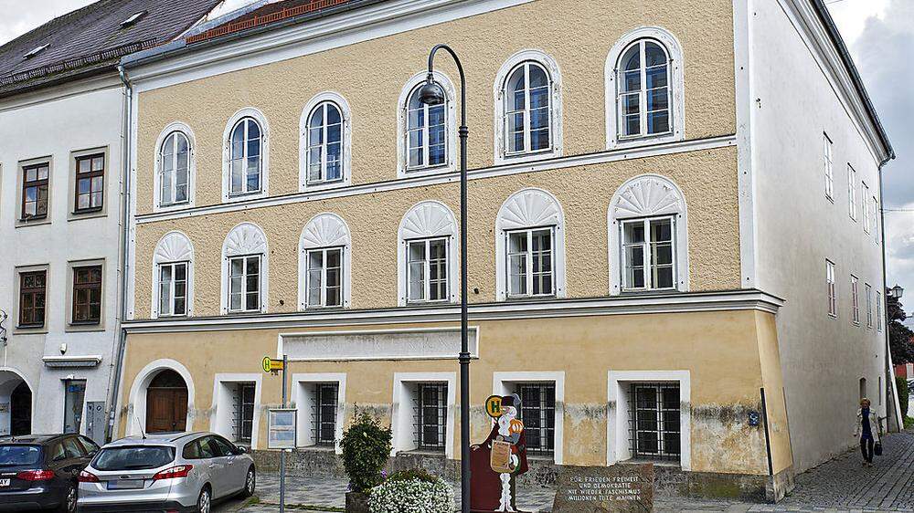 Hitlers Geburtshaus in Braunau am Inn