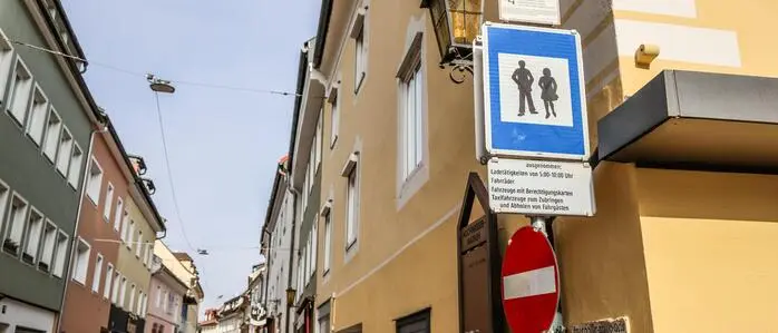 Die Lederergasse in der Villacher Innenstadt wird seit Jahren von der Polizei videoüberwacht